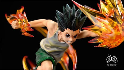 Hunter X Hunter - Figurine Gon Freecs/ Kilua Zoldic - Mode Combat