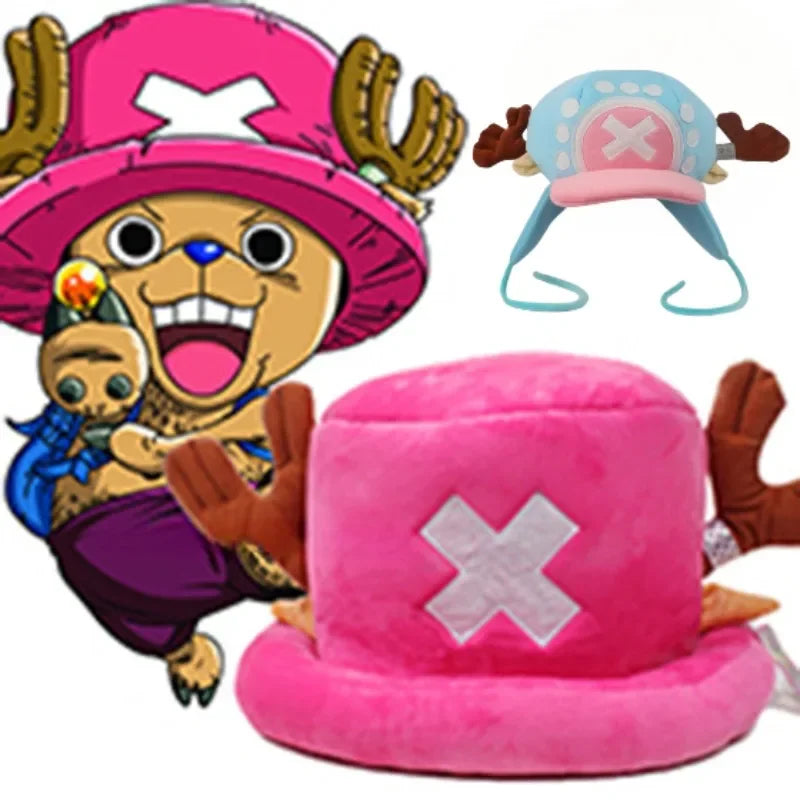 One piece - Chapeau en peluche Chopper